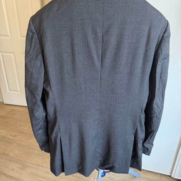 Dolce & Gabbana Blazer Mens Suit Coat Grey 3 Button Italian Wool D&G Jacket 42R - Picture 16 of 16